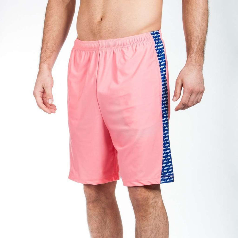 Sea King Shark Shorts in Coral by Krass & Co. - Country Club Prep