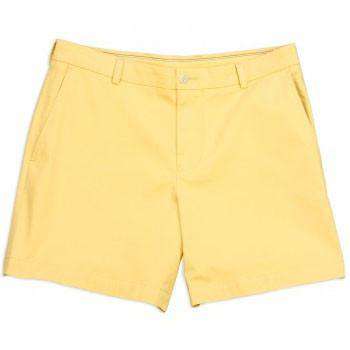 Summer Weight 7" Channel Marker Short in Sunshine by Southern Tide - Country Club Prep