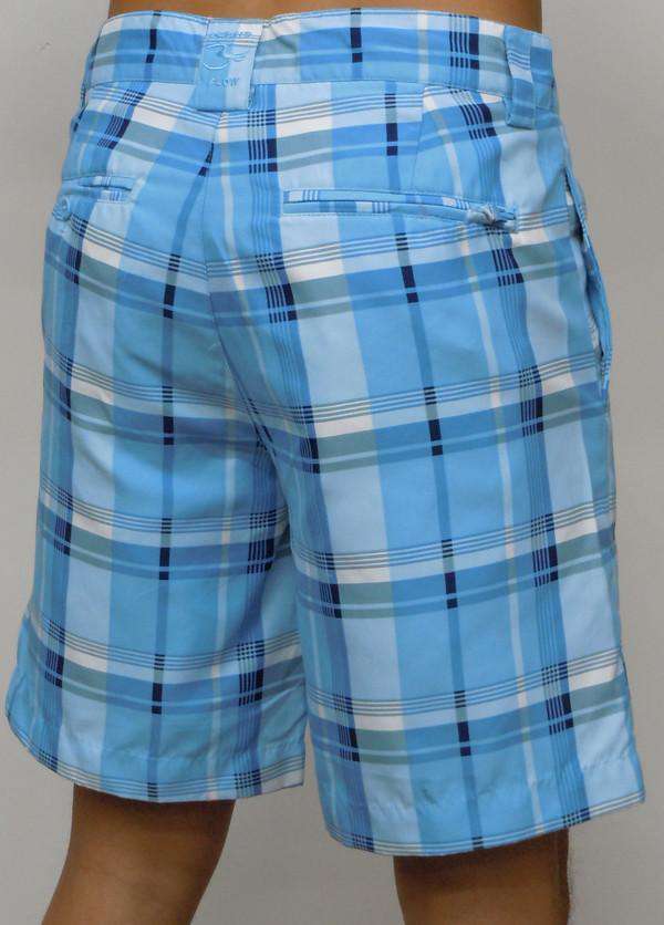 Tamarac Classic Fit Short in Blue by Liquid Flow - Country Club Prep