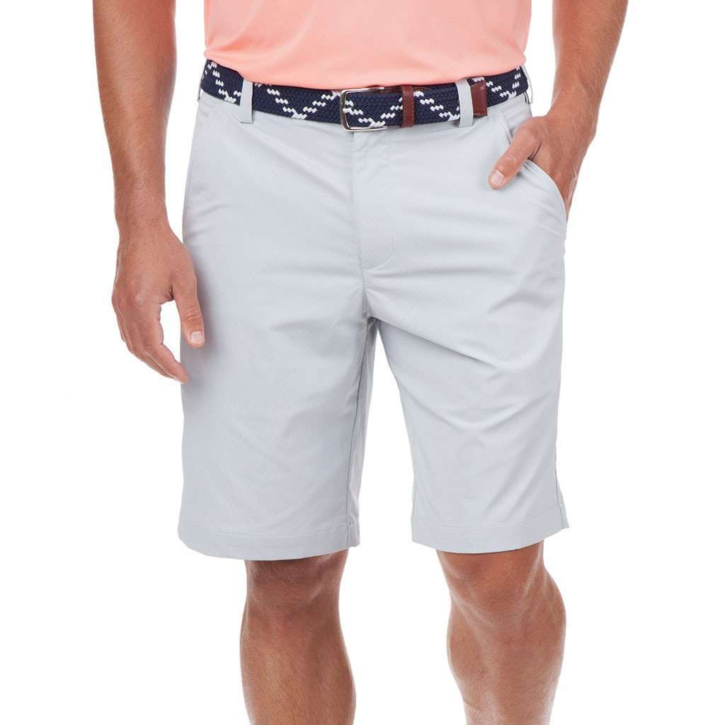 The 9" Skipjack Short in Steel Grey by Southern Tide - Country Club Prep
