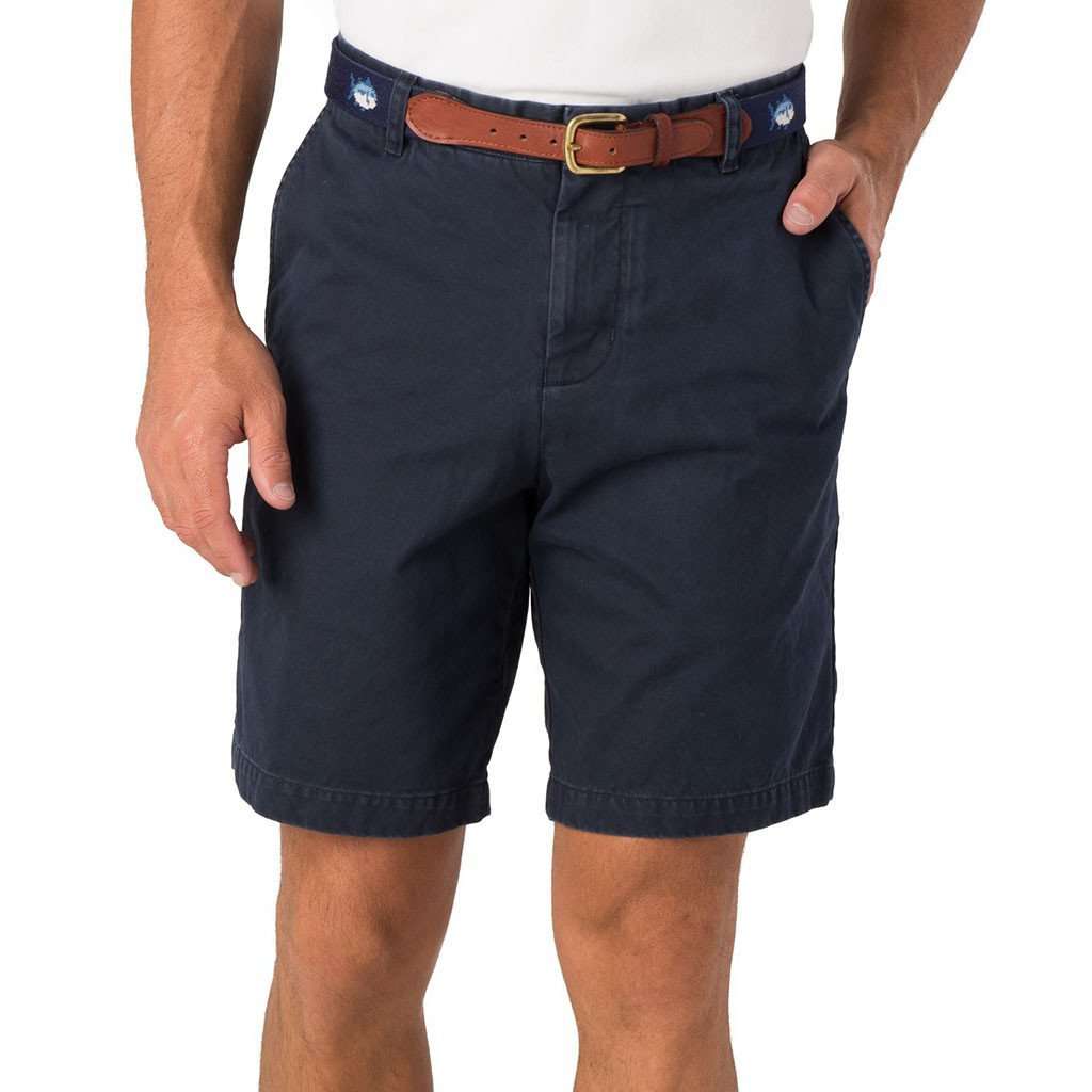 The 9" Skipjack Short in True Navy by Southern Tide - Country Club Prep