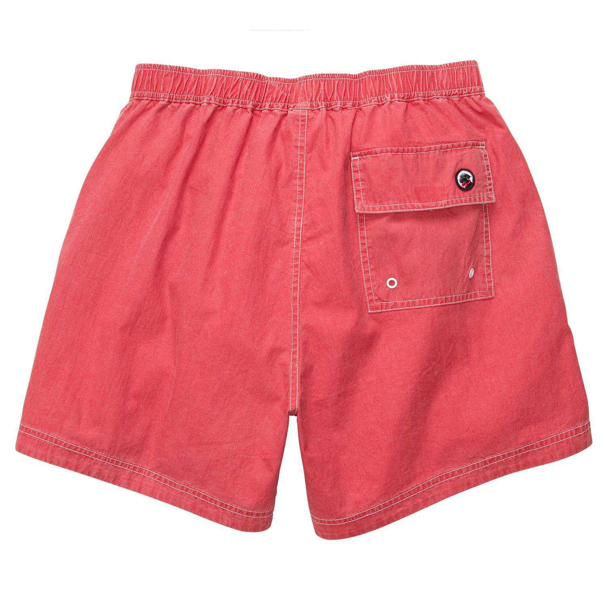 The Hatchie Short in Rich Red by Southern Proper - Country Club Prep