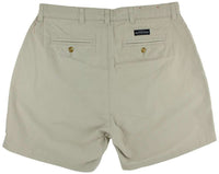 The Regatta 6" Short Flat Front in Audubon Tan by Southern Marsh - Country Club Prep