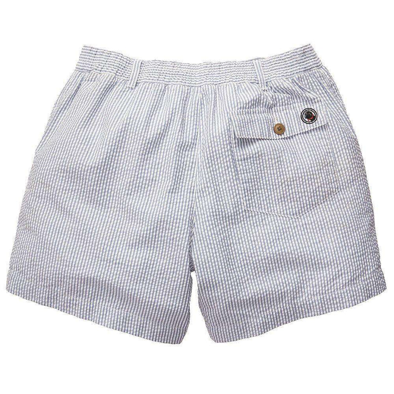 The Seersucker Short in Navy by Southern Proper - Country Club Prep