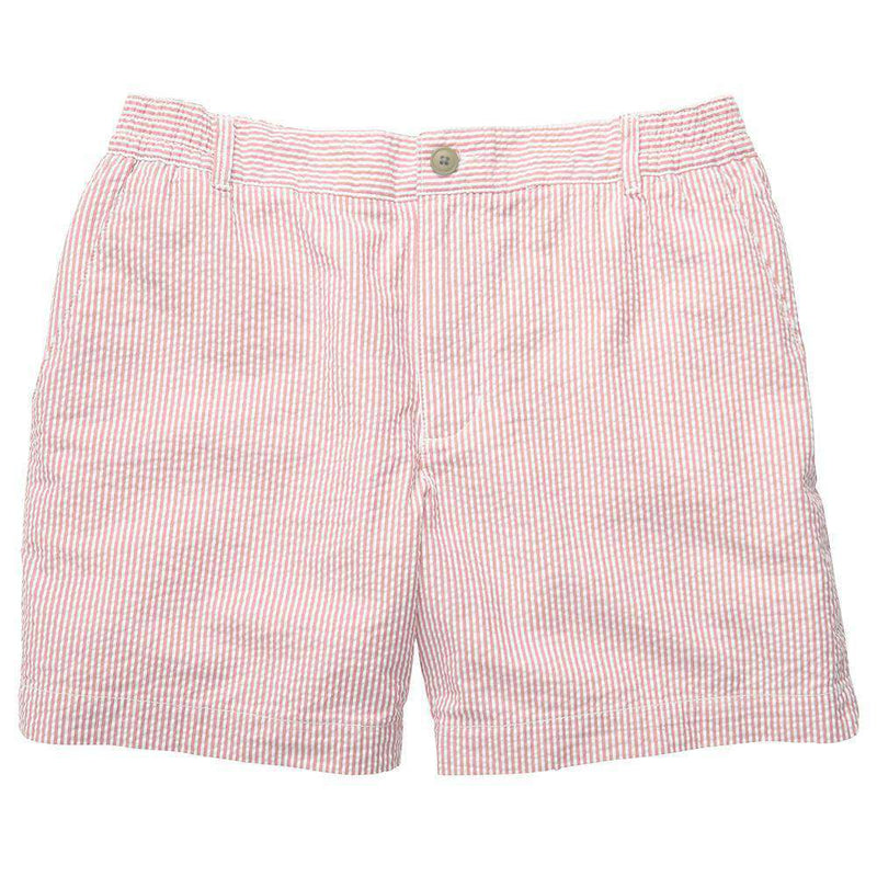 Southern Proper The Seersucker Short in Pink – Country Club Prep