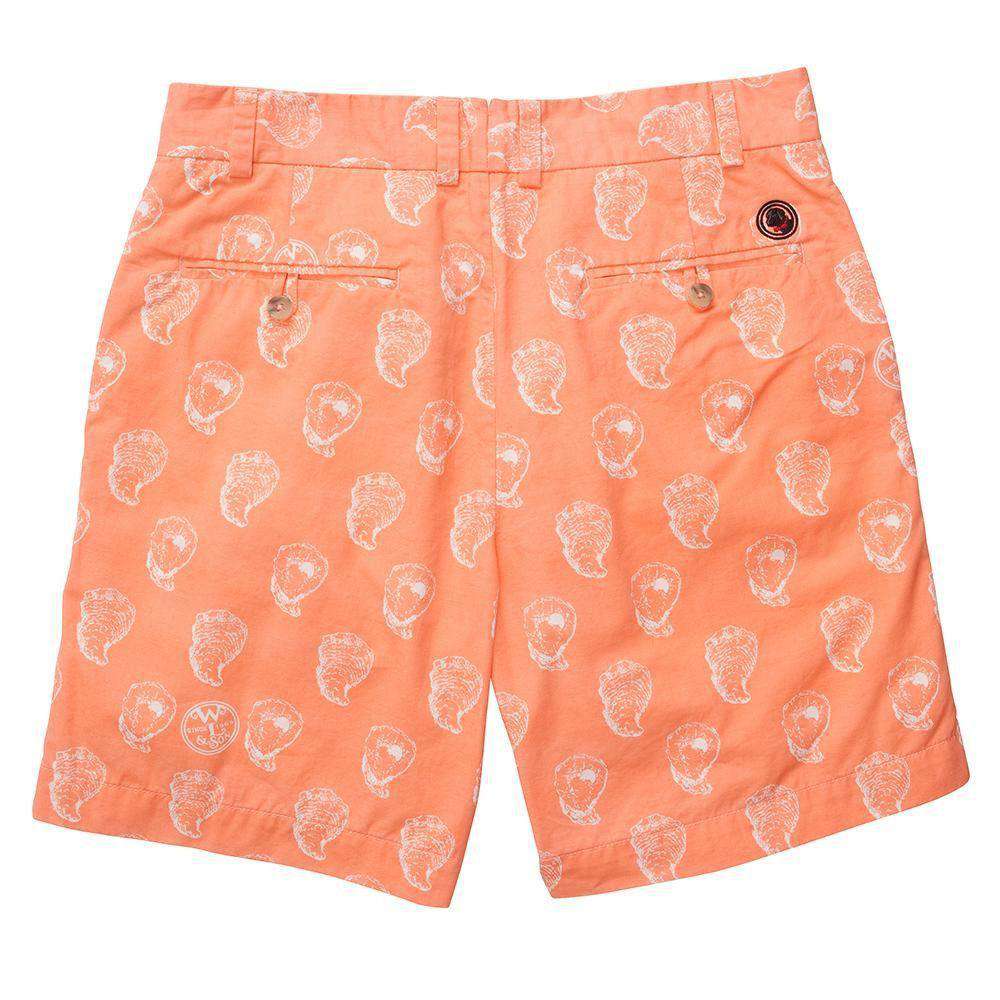 The Shucker Short in Coral by Southern Proper - Country Club Prep