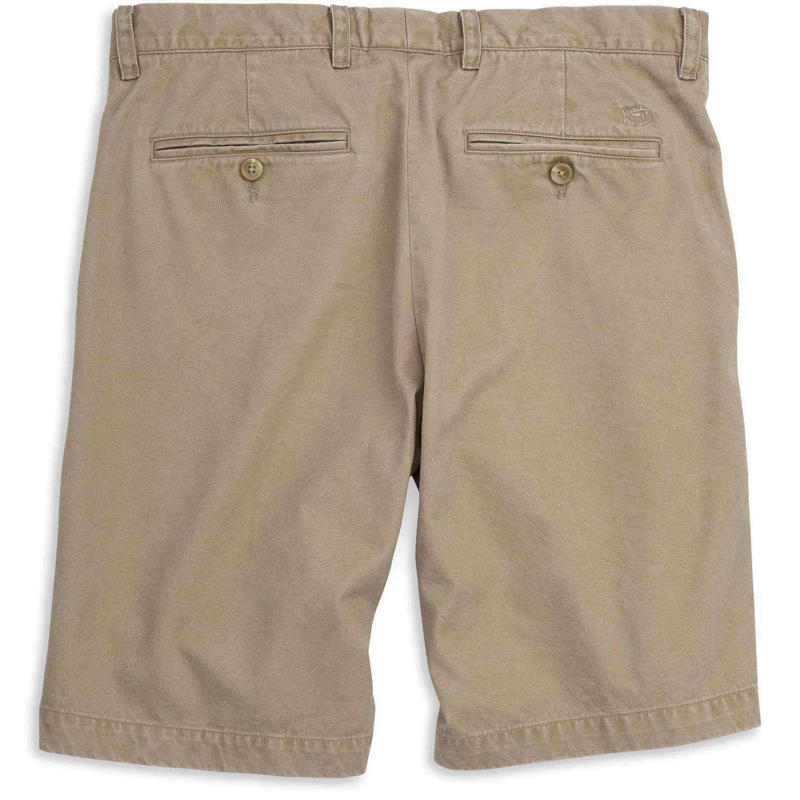 The Skipjack 9" Short in Sandstone Khaki by Southern Tide - Country Club Prep