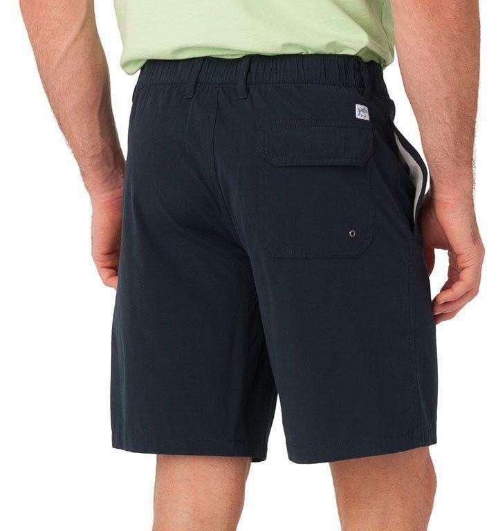 Tide to Trail Performance Shorts in True Navy by Southern Tide - Country Club Prep