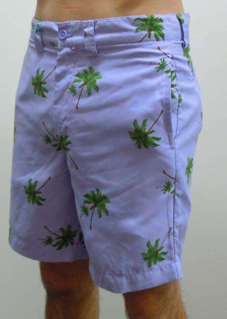 Wailea Classic Fit Short in Lavender by Liquid Flow - Country Club Prep