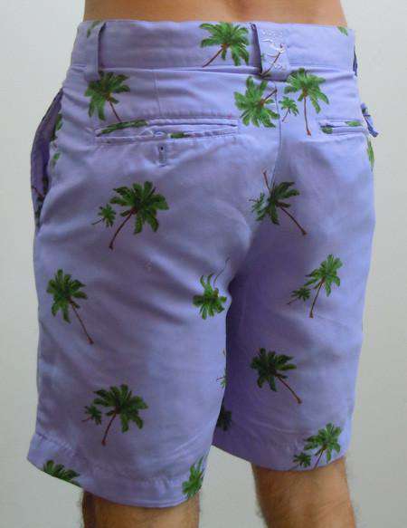 Wailea Classic Fit Short in Lavender by Liquid Flow - Country Club Prep