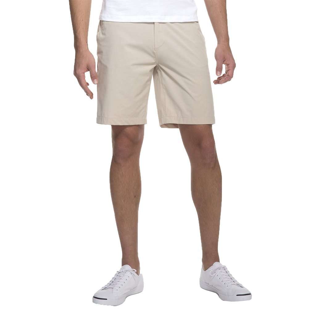 Wyatt Prep-Formance Shorts in Stone by Johnnie-O - Country Club Prep