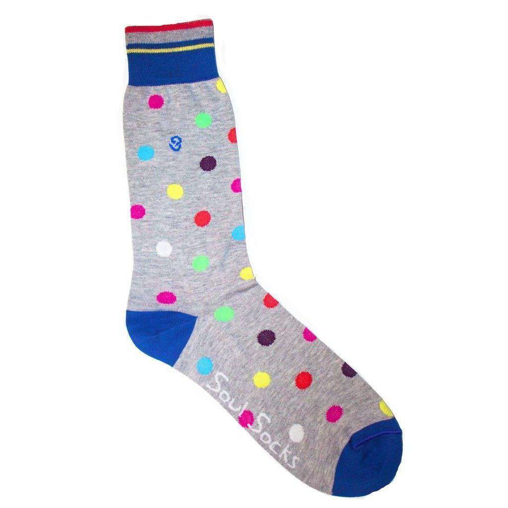 Dot Perignon Socks by Soul Socks - Country Club Prep