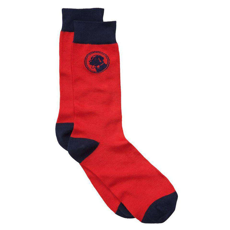 Southern Proper Logo Socks in Red – Country Club Prep