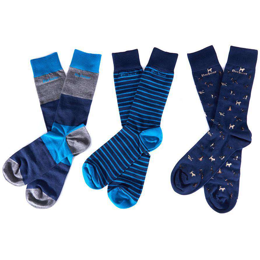Socks Gift Pack by Barbour - Country Club Prep