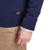 Carlton Knit Jumper in Navy by Barbour - Country Club Prep