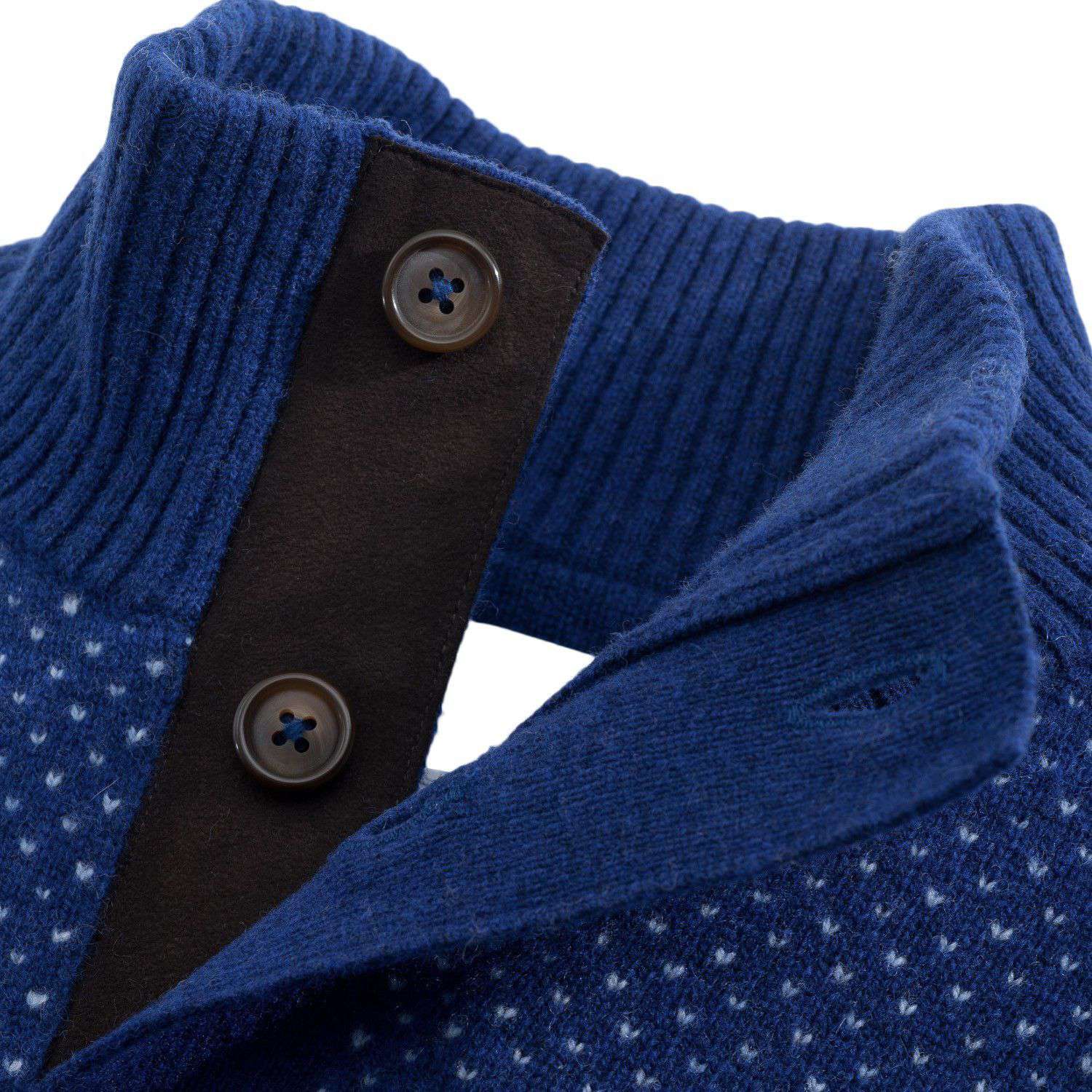 Edgewood Merino Birdseye Sweater in Blue Depths by Southern Tide - Country Club Prep