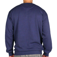 Hound Circle Crew Neck Fleece in China Blue by Southern Fried Cotton - Country Club Prep