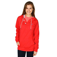 Resort Slub Hoodie in Port Side Red by Southern Tide - Country Club Prep