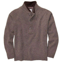 Sportsman Sweater in River Stone by Southern Proper - Country Club Prep