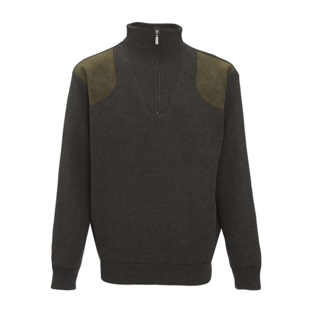 Barbour Storm Half Zip Sweater in Loden – Country Club Prep