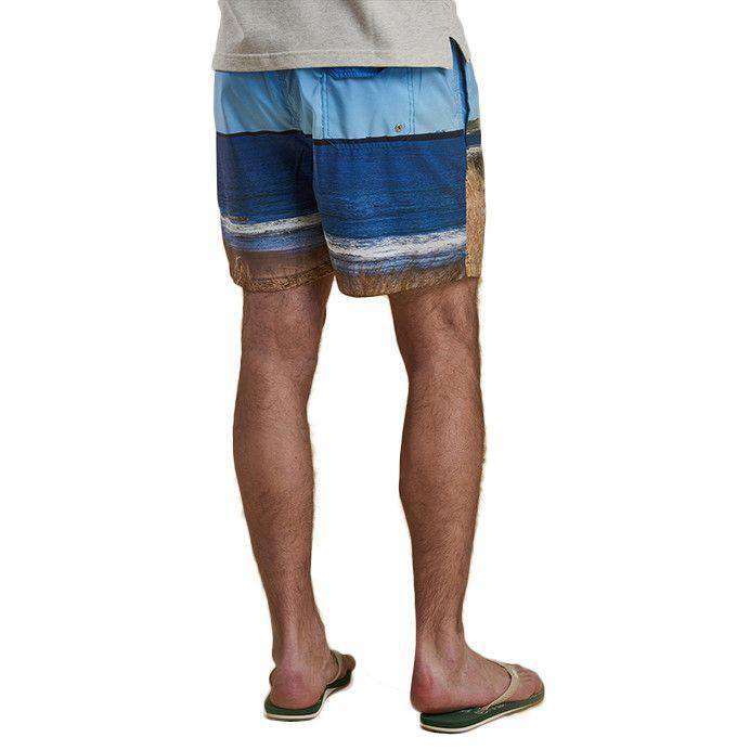 Beacon Swim Shorts in Blue by Barbour - Country Club Prep