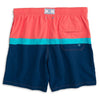 Color Block Swim Trunk in Sunset by Southern Tide - Country Club Prep