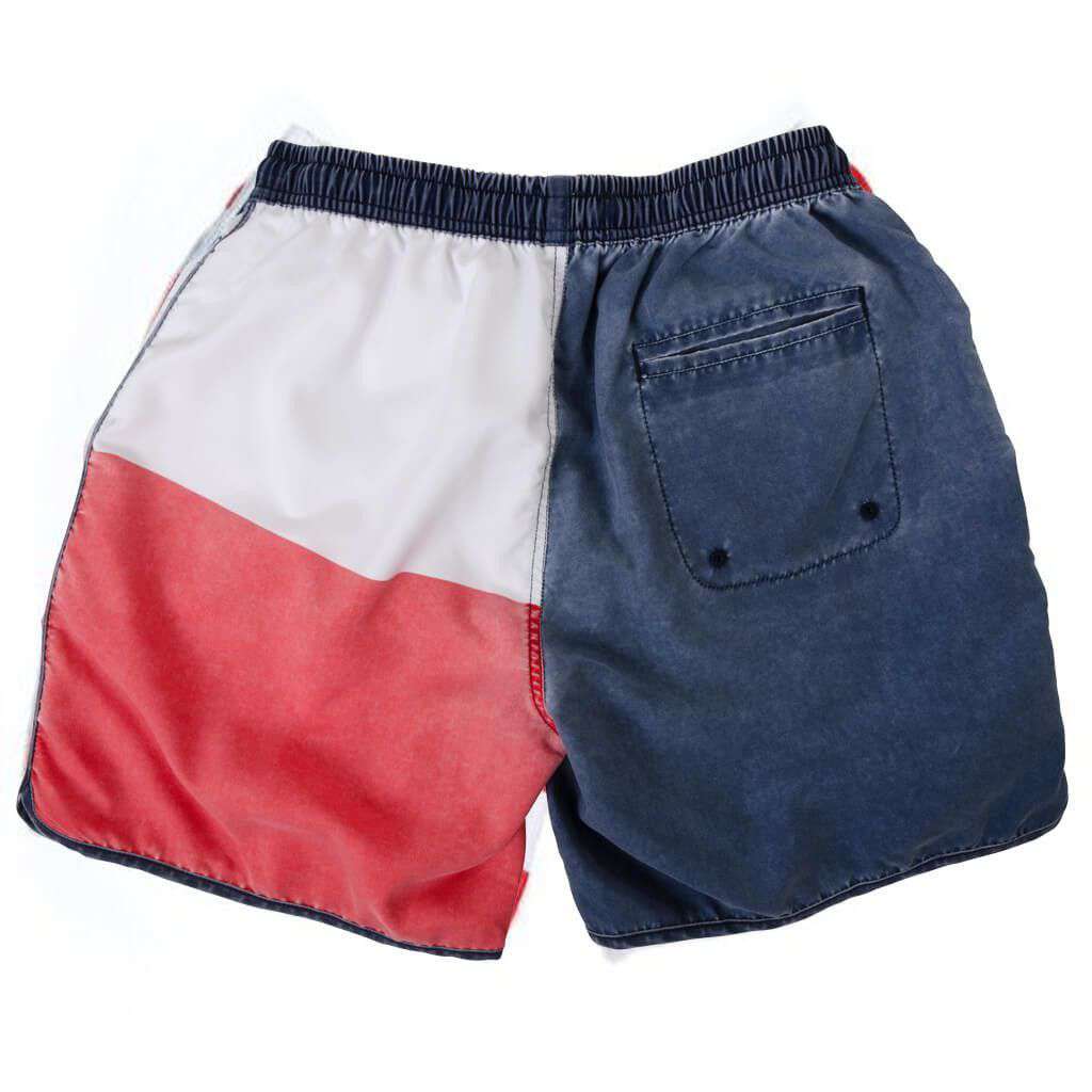 Faded Texas Flag Swim Trunks by Rowdy Gentleman - Country Club Prep