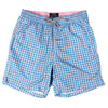 Gingham Swim Trunks in Blue and Pink by Michael's - Country Club Prep