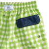 Gingham Swim Trunks in Green by Southern Tide - Country Club Prep