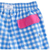 Gingham Swim Trunks in Light Blue by Southern Tide - Country Club Prep