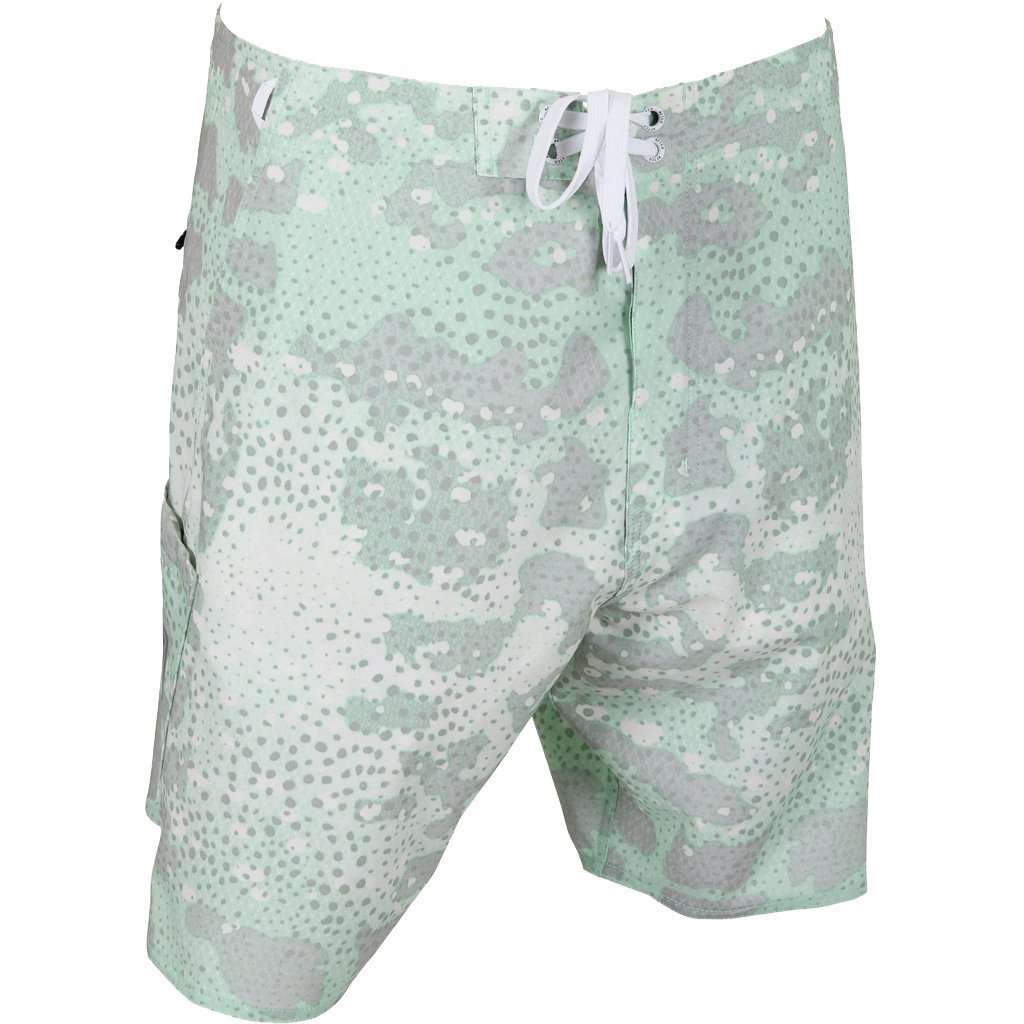 Grouper Boardshorts in Silver by AFTCO - Country Club Prep
