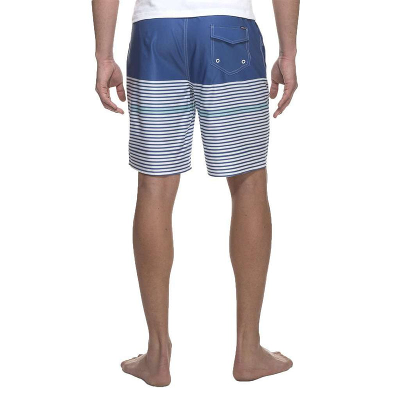 Kickflip Half Elastic Surf Shorts in Twilight by Johnnie-O - Country Club Prep