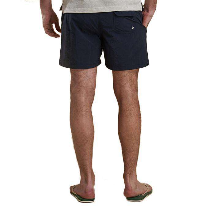 Lomond Swim Shorts in Navy by Barbour - Country Club Prep