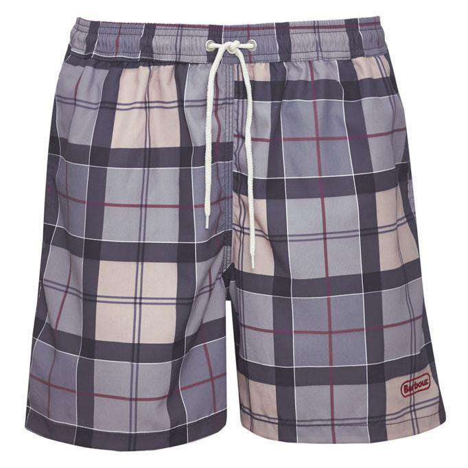 Lomond Swimming Shorts in Dress Tartan by Barbour - Country Club Prep