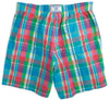 Madras Swim Trunks in Bright Green by Southern Tide - Country Club Prep