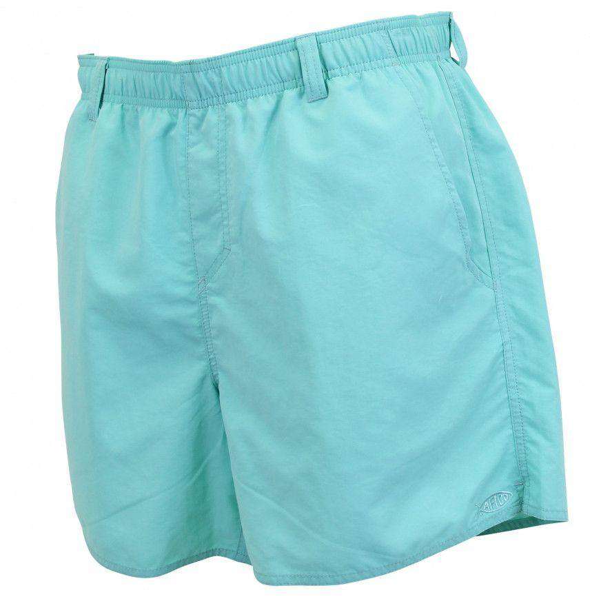 Manfish Swim Trunk in Mint by AFTCO - Country Club Prep