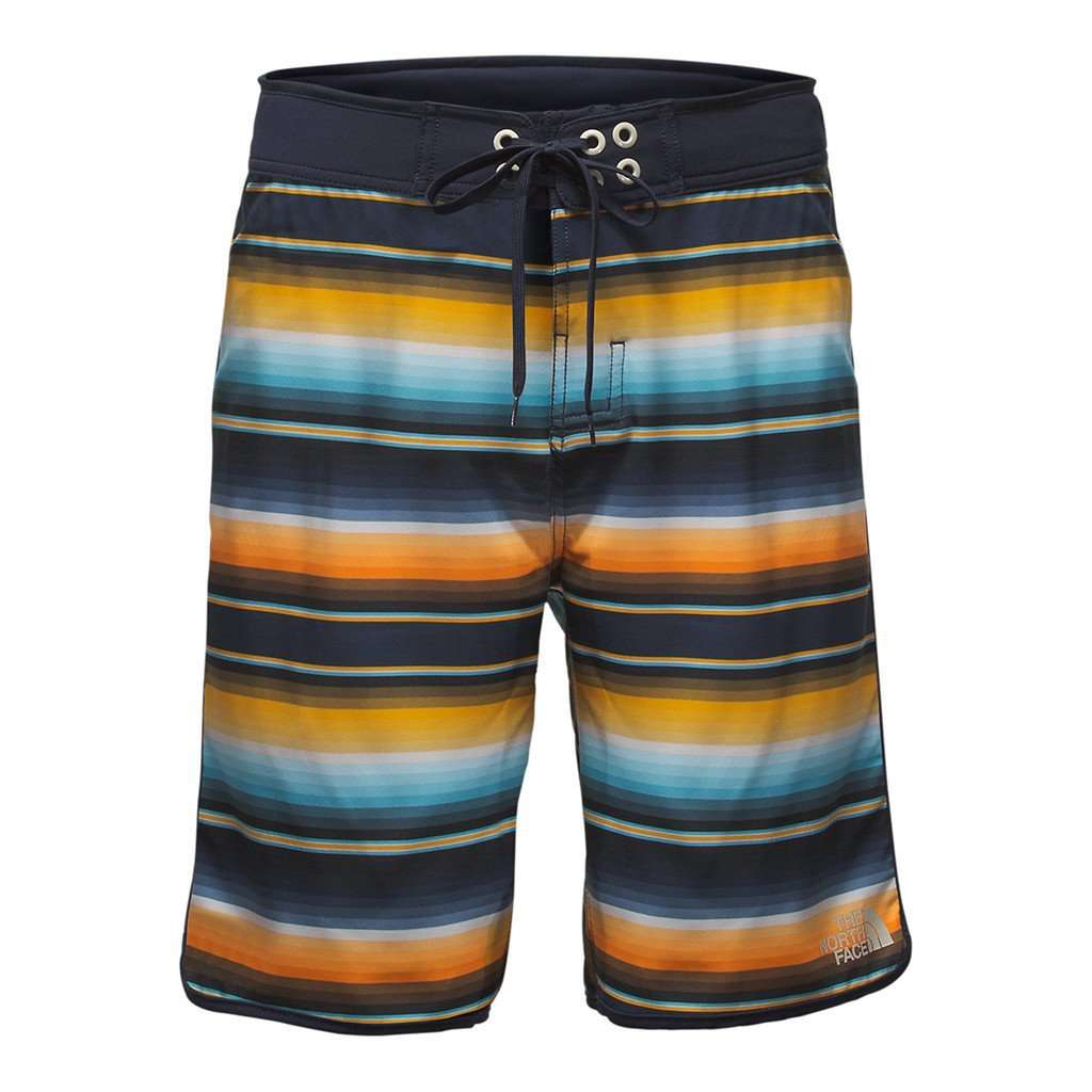 Men's Whitecap Boardshorts in Excuberance Orange Serape Print by The North Face - Country Club Prep