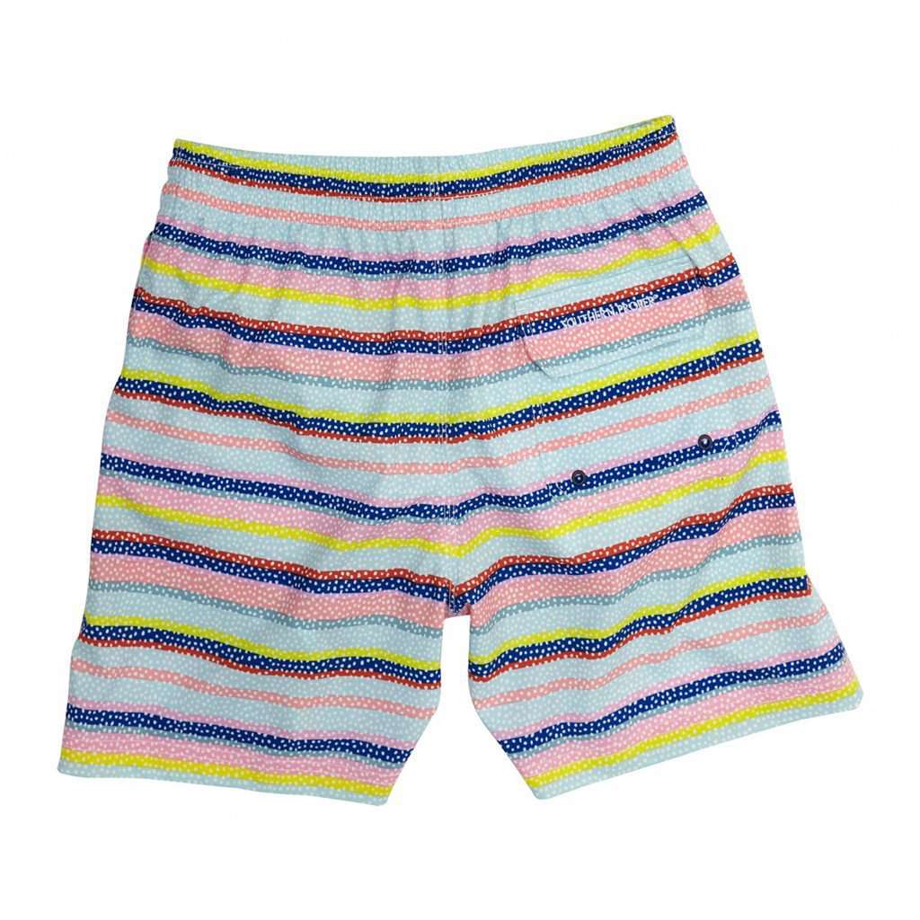 Seaside Multi Colored Swim Trunks by Southern Proper - Country Club Prep