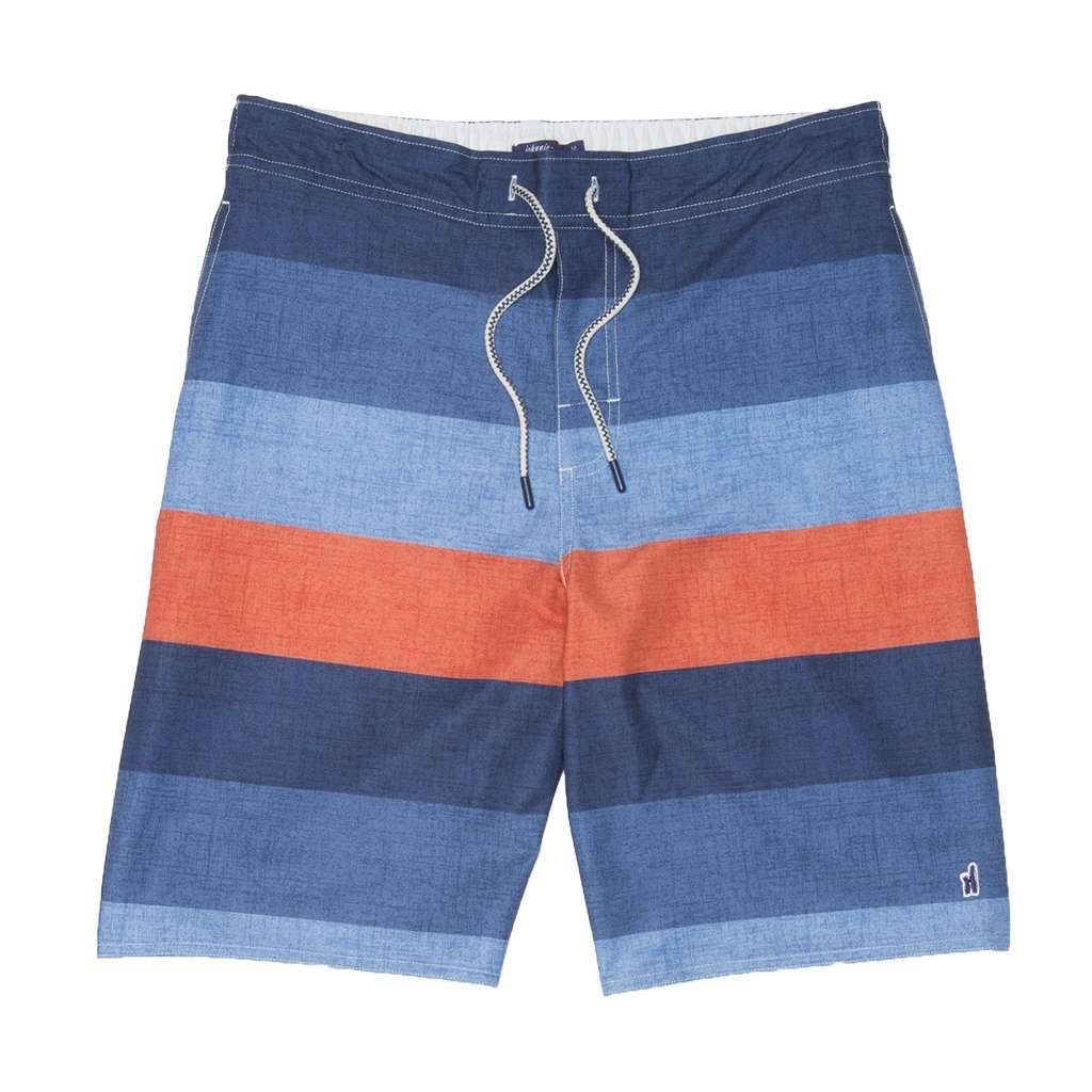 Shore Half Elastic Surf Shorts in Monaco by Johnnie-O - Country Club Prep