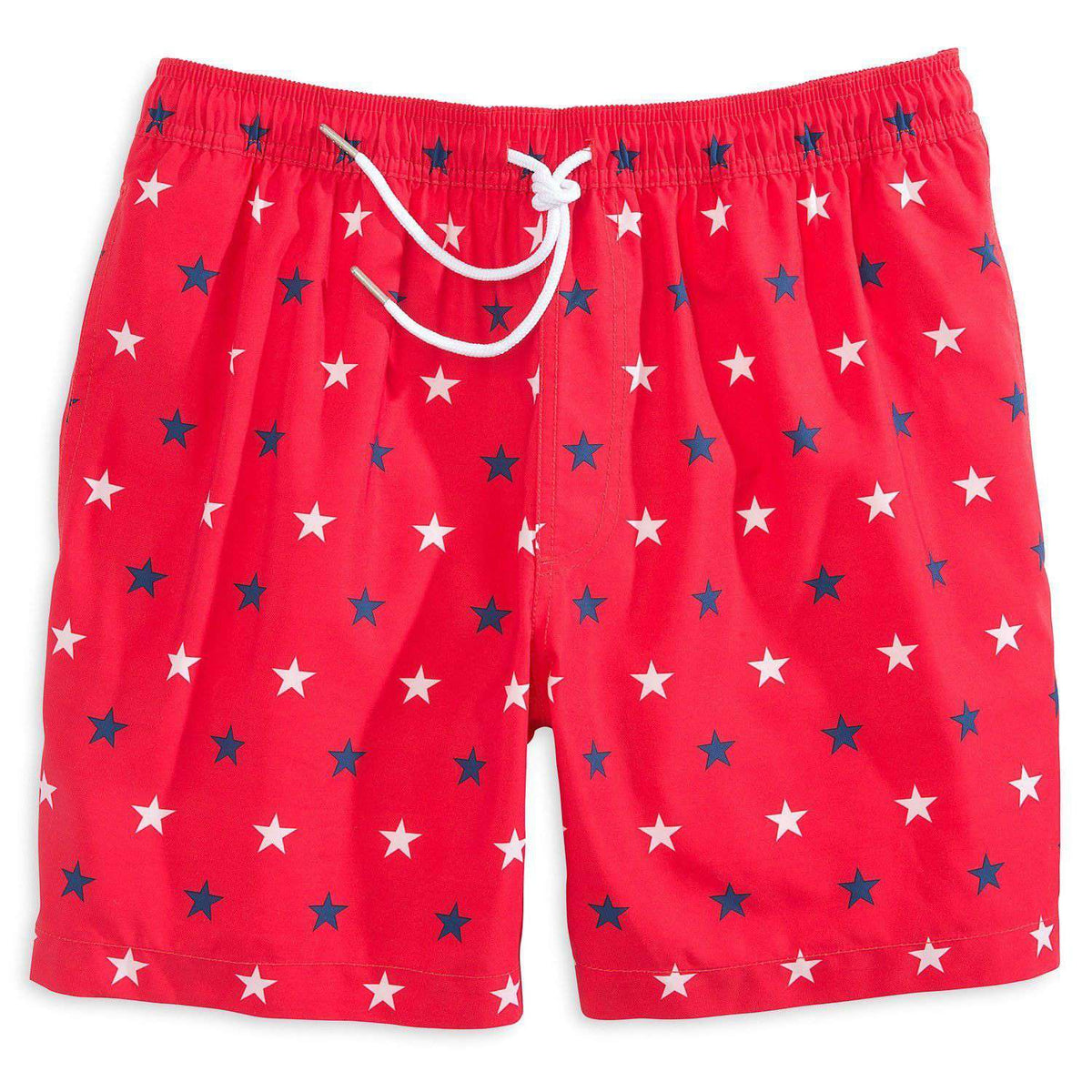 Show Your Stripes Swim Trunk in Red by Southern Tide - Country Club Prep