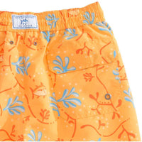 Skipjack Coral Swim Trunk in Orange by Southern Tide - Country Club Prep