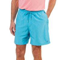 Solid Swim Trunk in Scuba Blue by Southern Tide - Country Club Prep