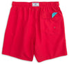 Solid Swim Trunks in Channel Marker Red by Southern Tide - Country Club Prep