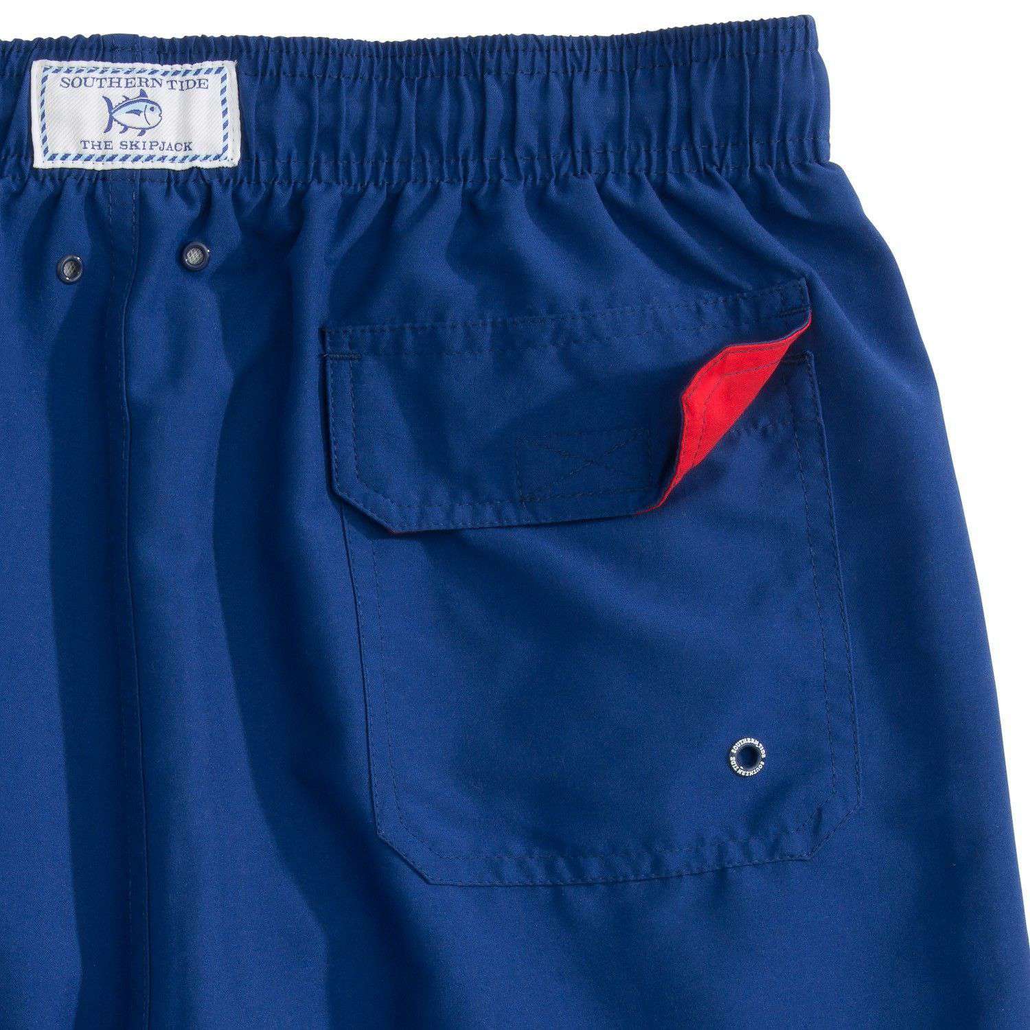 Solid Swim Trunks in Yacht Blue by Southern Tide - Country Club Prep