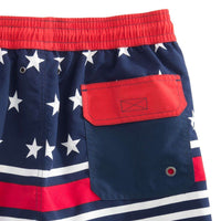 Stars and Stripes Swim Trunk by Southern Tide - Country Club Prep