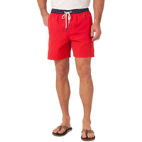 Stars Swim Trunk in Red by Southern Tide - Country Club Prep