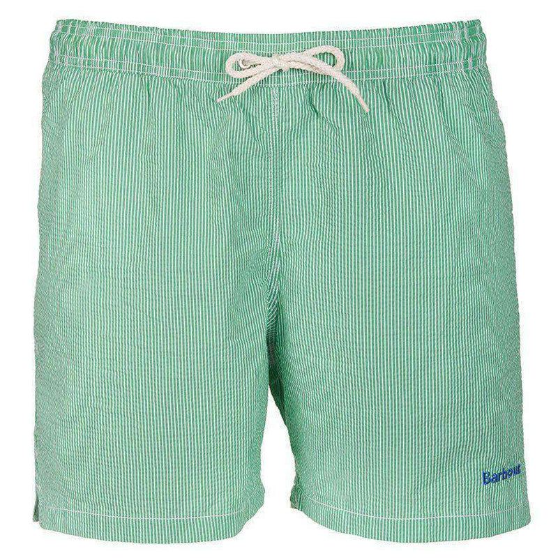 Barbour Striped Swimming Short in Green – Country Club Prep