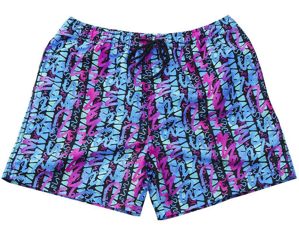 The Fresh Prince Swim Trunks by Cabana Bro - Country Club Prep