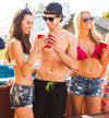 The Night Riders Swim Trunks by Cabana Bro - Country Club Prep