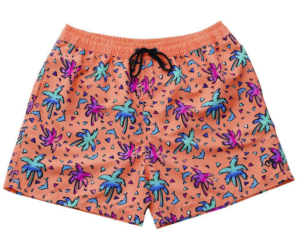 The Party Palms Swim Trunks by Cabana Bro - Country Club Prep